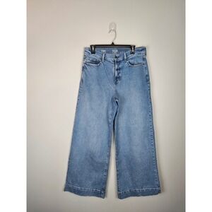 ana a new approach Women's Size 12 High Rise Wide Leg Blue Denim Jeans
